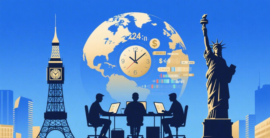 24小时不停歇的全球外汇时钟:解码五大核心交易枢纽-EC markets